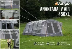 Vango Airbeam Vango Anantara IV 450xl Air Tent (2023) 17 Vango Airbeam Vango Anantara IV 450xl Air Tent (2023) -Tentify Sales Shop anantara iv air 450xl low res2