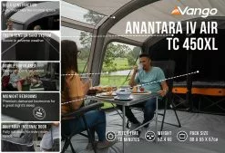 Vango Airbeam Vango Anantara IV TC 450XL Air Tent (2023) 14 Vango Airbeam Vango Anantara IV TC 450XL Air Tent (2023) -Tentify Sales Shop anantara iv air tc 450xl low res