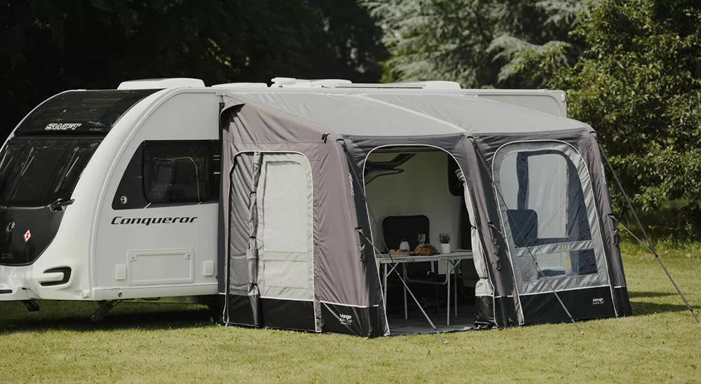 Vango Airbeam Vango Balletto Air 330 Elements ProShield Caravan Awning (2023) 3 Vango Airbeam Vango Balletto Air 330 Elements ProShield Caravan Awning (2023)