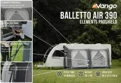 Vango Airbeam Vango Balletto Air 390 Elements ProShield Caravan Awning (2023) 14 Vango Airbeam Vango Balletto Air 390 Elements ProShield Caravan Awning (2023) -Tentify Sales Shop balletto air 390 eps