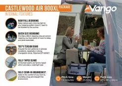 Vango Airbeam Vango Castlewood Air 800XL Tent Package (2023) 21 Vango Airbeam Vango Castlewood Air 800XL Tent Package (2023) -Tentify Sales Shop castlewood air 800xl package2