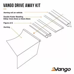 Vango Airbeam Vango Kela V Tall AirAway Awning (2022) 21 Vango Airbeam Vango Kela V Tall AirAway Awning (2022) -Tentify Sales Shop drive away kit explainer 27