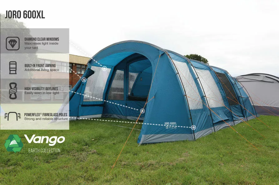 Vango Joro Poled 600XL Tent (2022) 11 Vango Joro Poled 600XL Tent (2022) - Image 9