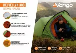 Vango Helvellyn 300 Tent (2022) -Tentify Sales Shop helvellyn 3002