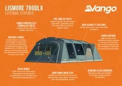 Vango Lismore 700DLX Poled Tent Package (2023) 8 Vango Lismore 700DLX Poled Tent Package (2023) -Tentify Sales Shop lismore 700dlx infographic