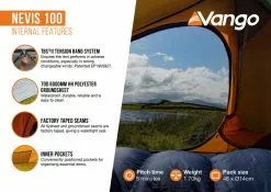 Vango Nevis 100 Tent (2023) -Tentify Sales Shop nevis 1002 small