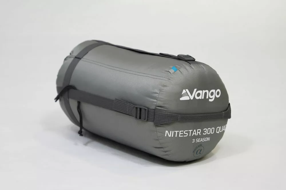 Vango Nitestar Alpha 300 Quad Sleeping Bag (FOG) 4 Vango Nitestar Alpha 300 Quad Sleeping Bag (FOG) - Image 2