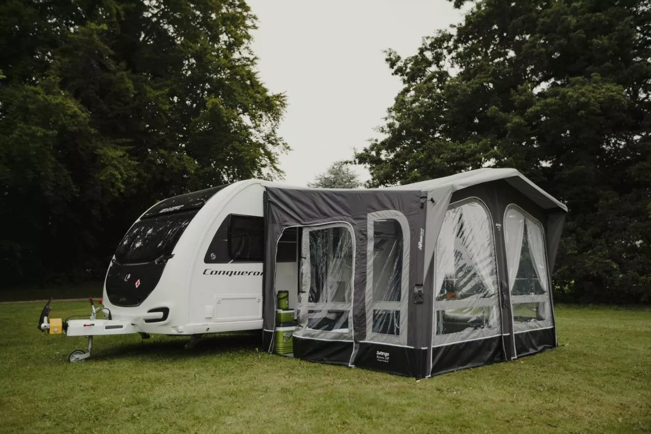 Vango Airbeam Vango Riviera Air 390 Elements ProShield Caravan Awning (2023) 4 Vango Airbeam Vango Riviera Air 390 Elements ProShield Caravan Awning (2023) - Image 3