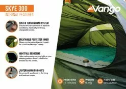Vango Skye 300 Tent (2022) -Tentify Sales Shop skye 300 infographic2 lr