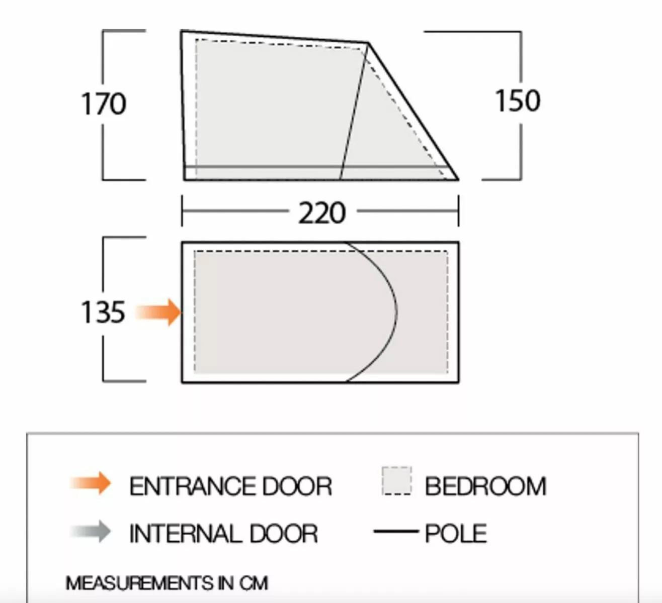 Vango Airbeam Vango Studio Small (TA009) (for Anantara IV) 5 Vango Airbeam Vango Studio Small (TA009) (for Anantara IV) - Image 3