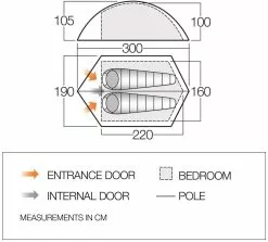 Vango Blade 200 Tent (2022) -Tentify Sales Shop vango 2019 tents floorplan blade pro 200