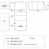 Vango Galli Low Poled Awning (2023) -Tentify Sales Shop vango 2021 awnings floorplan galli low low res