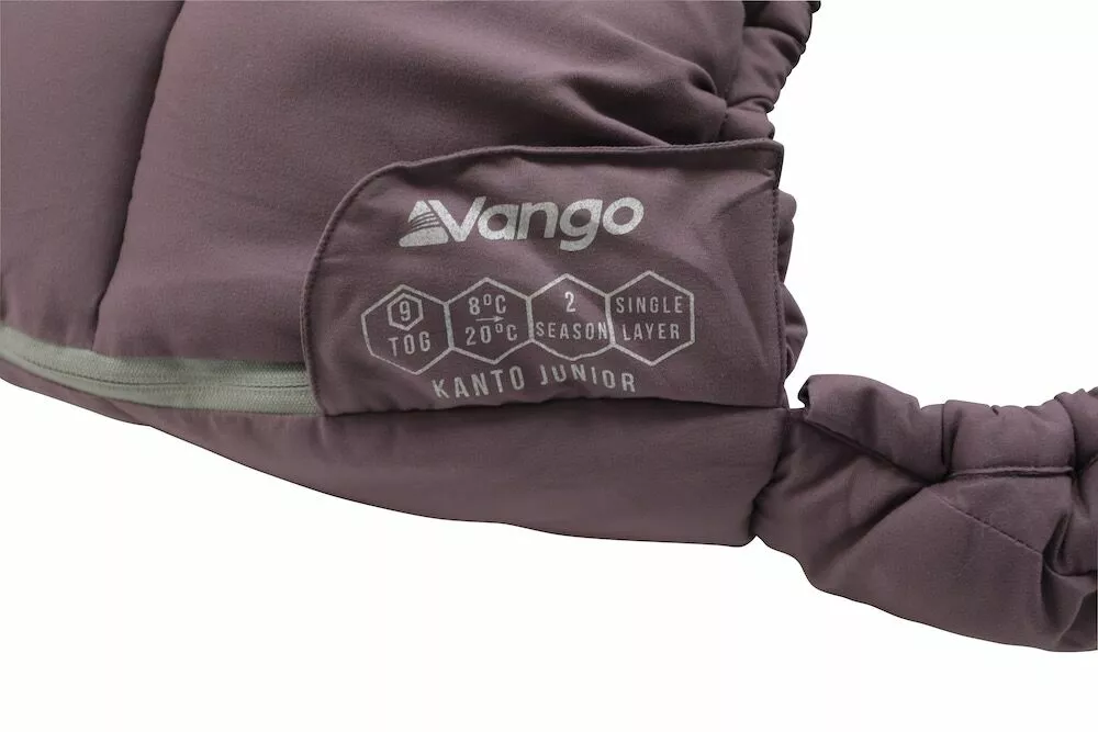 Vango Kanto Junior Sleeping Bag 5 Vango Kanto Junior Sleeping Bag - Image 3